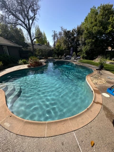Pool cleaning service